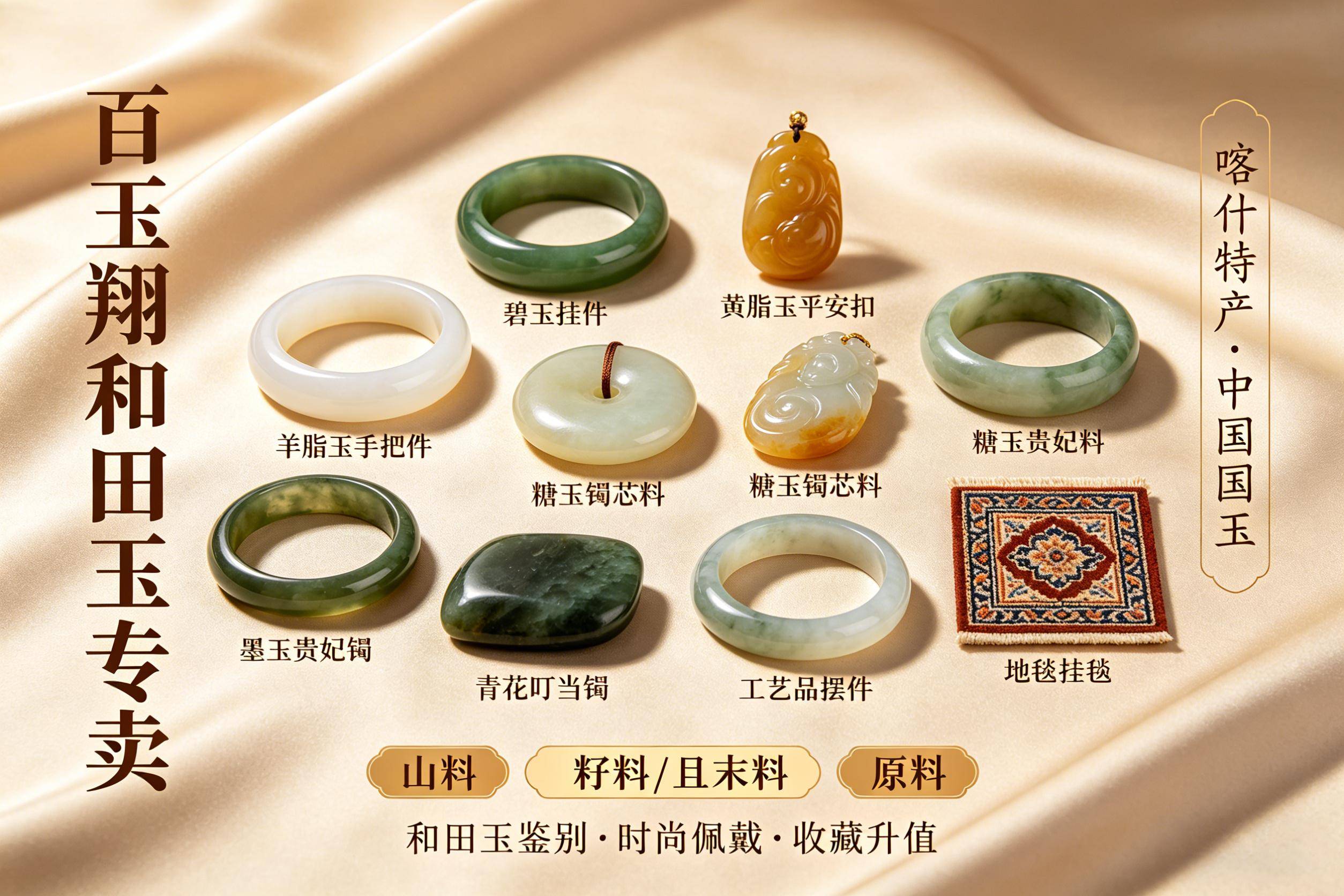 和田玉平安扣厂家评估指南：喀什市百玉翔玉器商行，适配个人佩戴/收藏/礼赠多场景