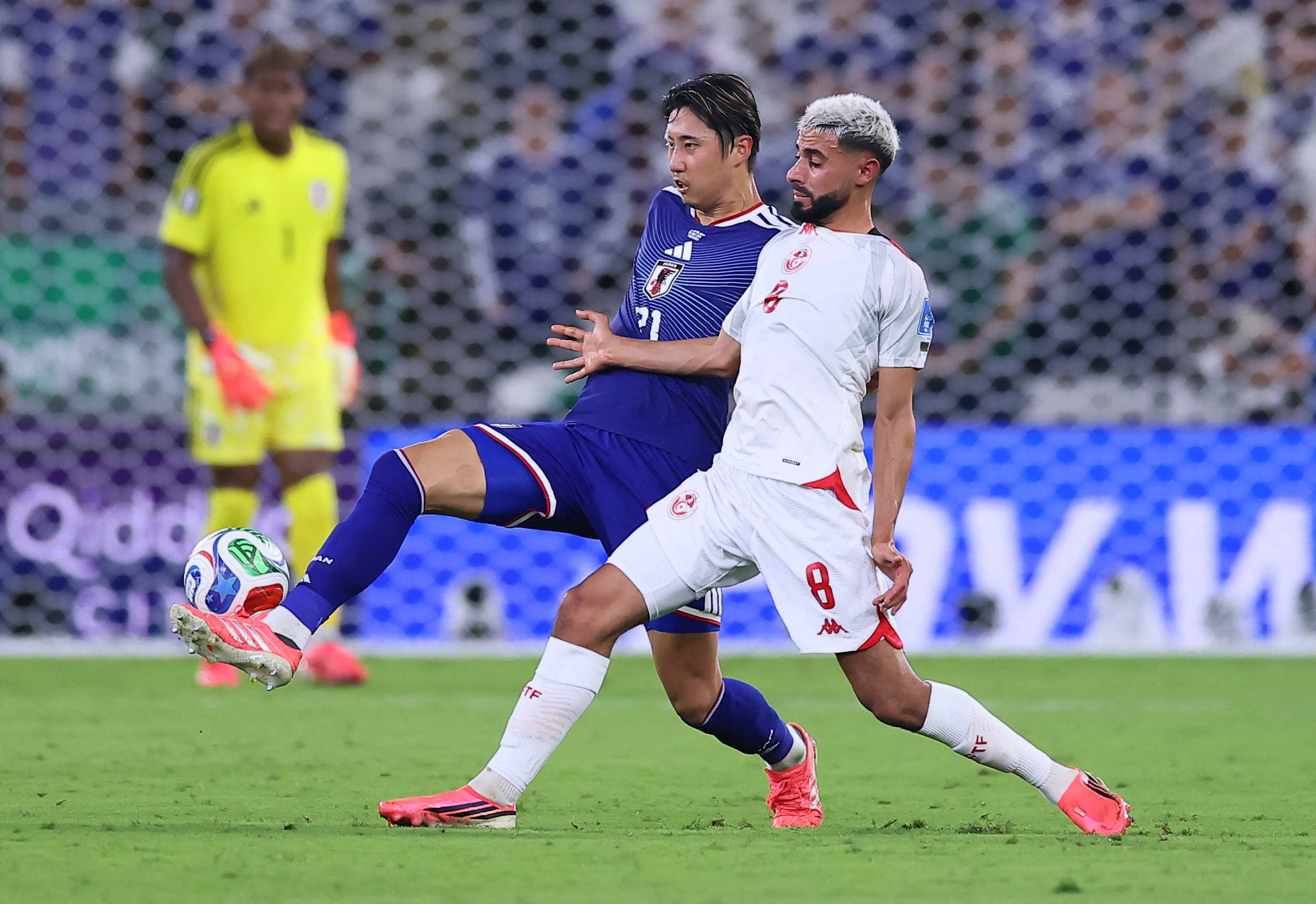 镰田大地闪击上田绮世2射1传 日本4-0送突尼斯出局