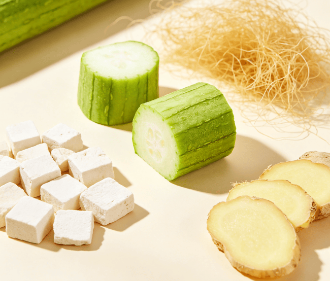 丝瓜玉米须茯苓茶饮(低寒凉・辅助排尿酸)