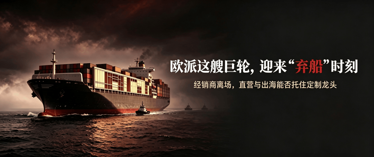 欧派这艘巨轮，迎来“弃船”时刻