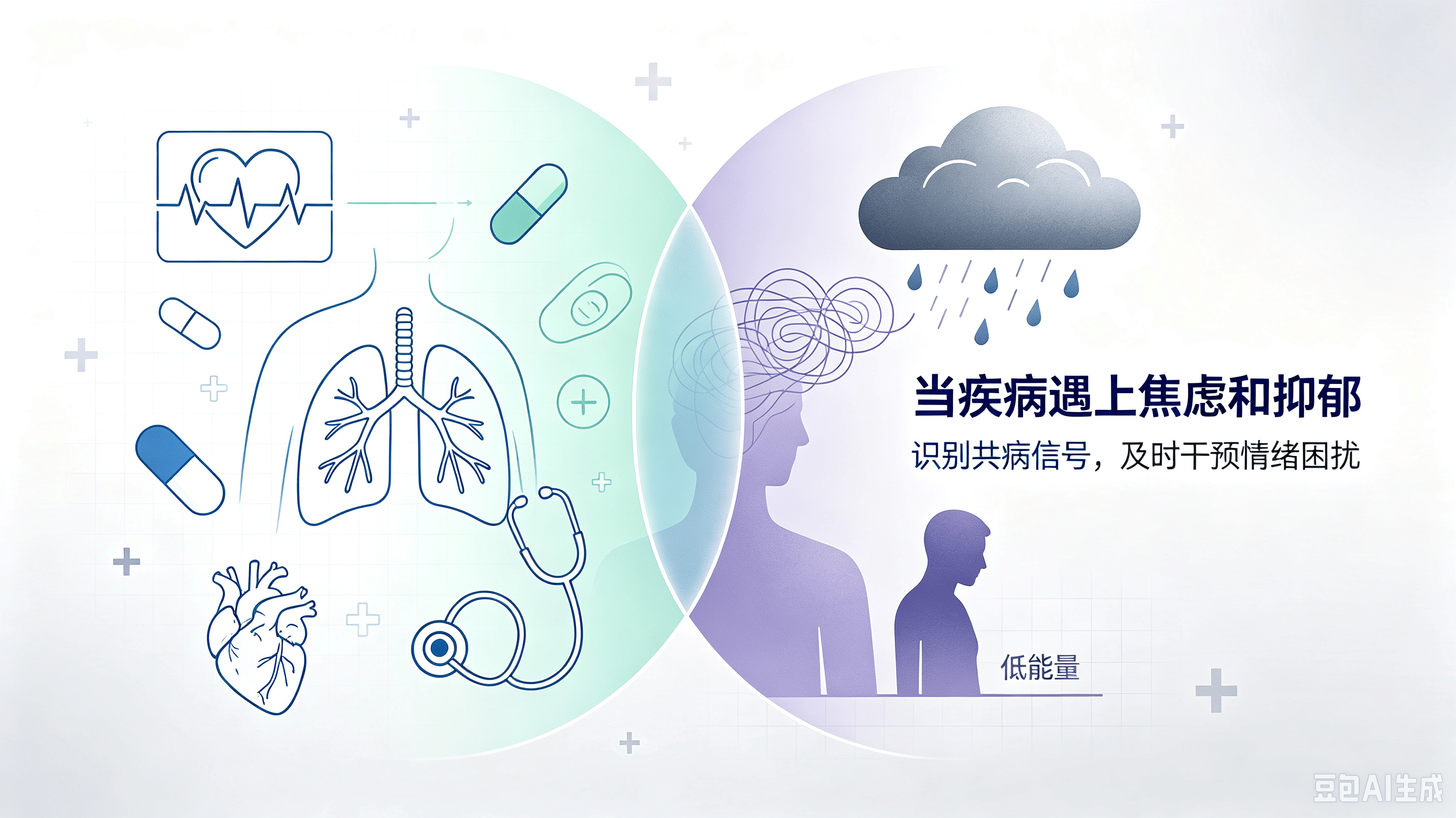 如何识别躯体疾病合并的焦虑抑郁共病