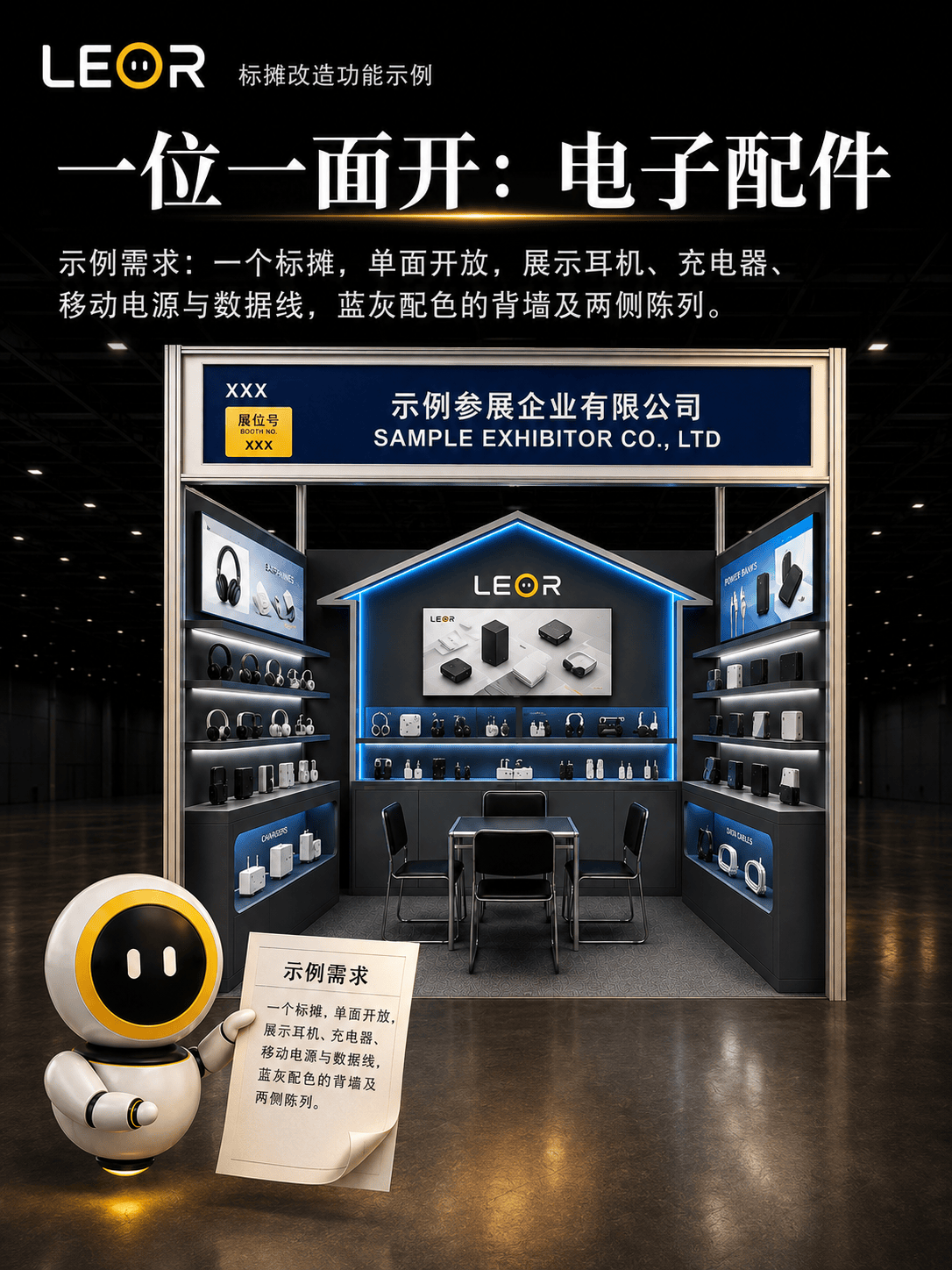 一位一面开：电子配件