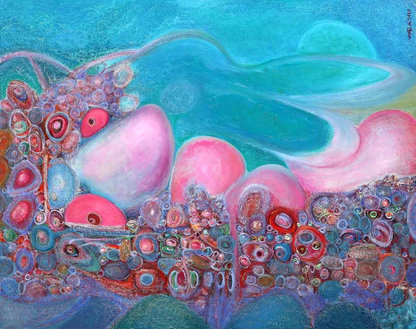 鼠装 100x80cm　布面油画 2020.jpg