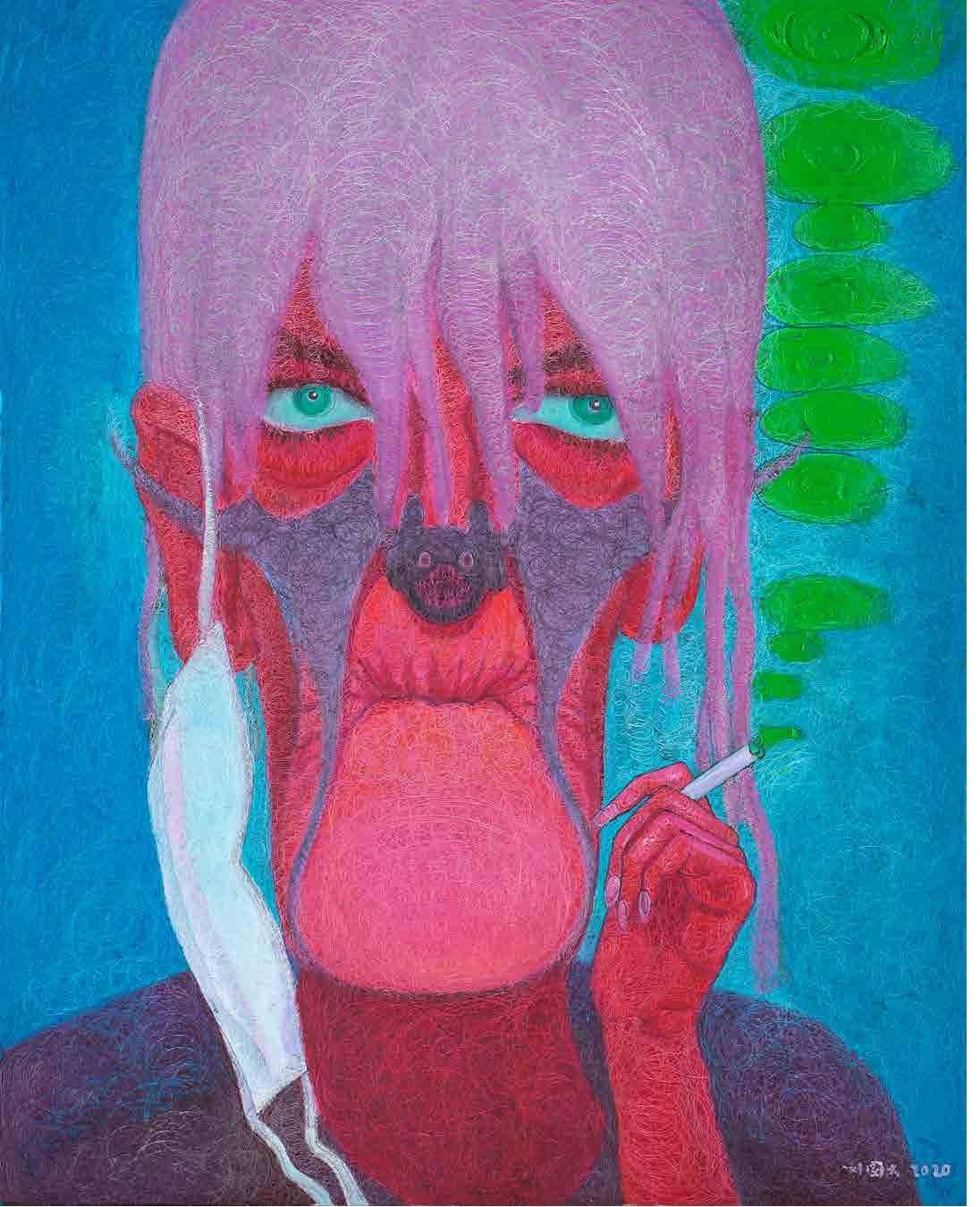 毒王100x80cm　布面油画 　2020.jpg