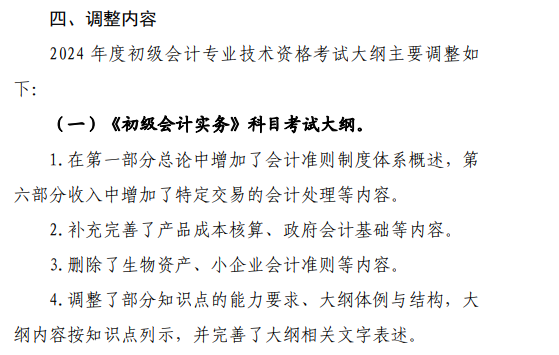 二,初級會計經濟法基礎調整如下2024年初級會計報名在即!部分城 11.