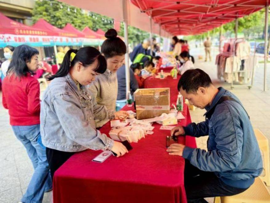 民眾街道新年首場便民集市熱鬧開市!你逛了嗎?_服務_宣傳_群眾