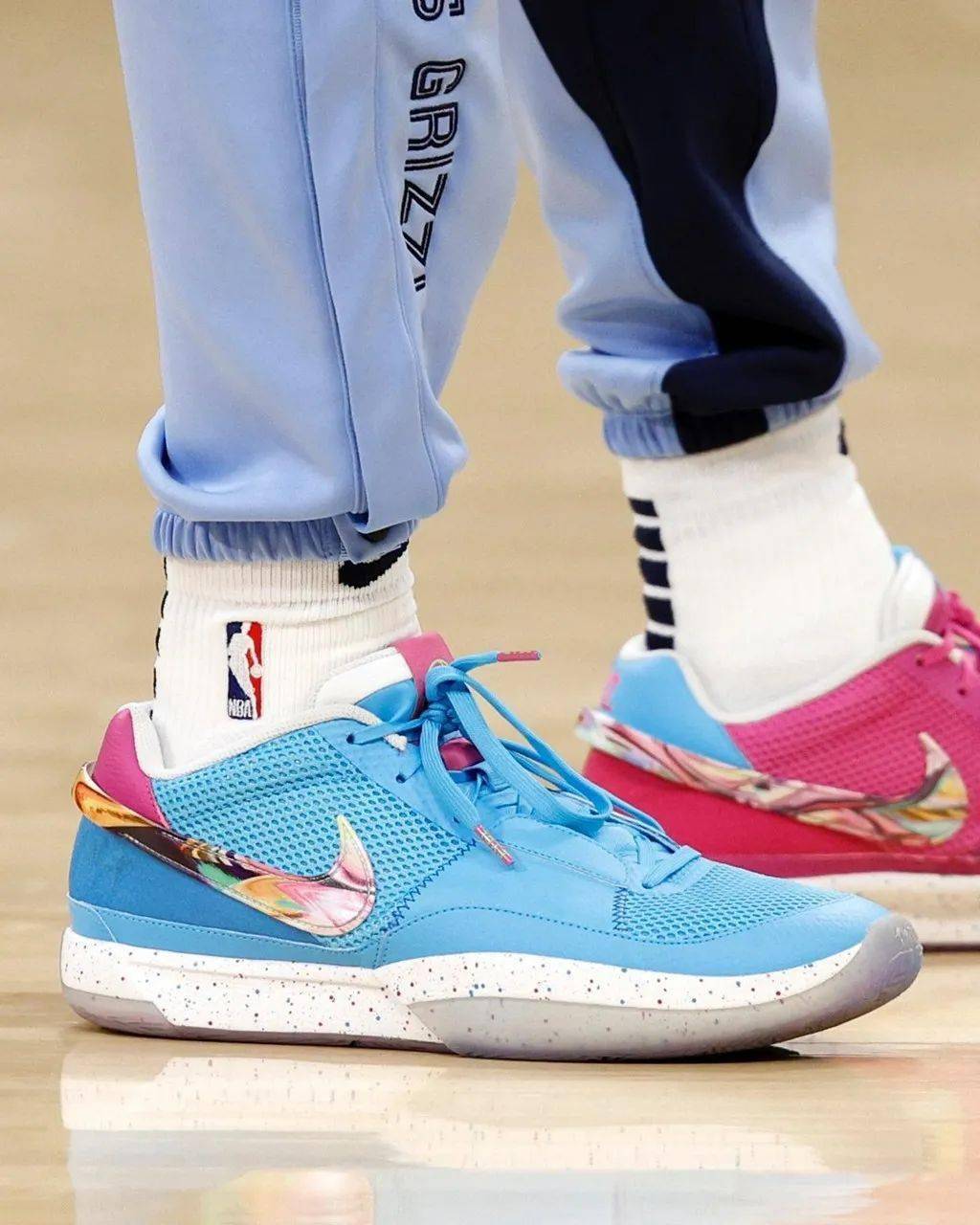 nba 上脚合集!「美如画」战靴扎堆!太眼馋了!_nike_kobe_湖人