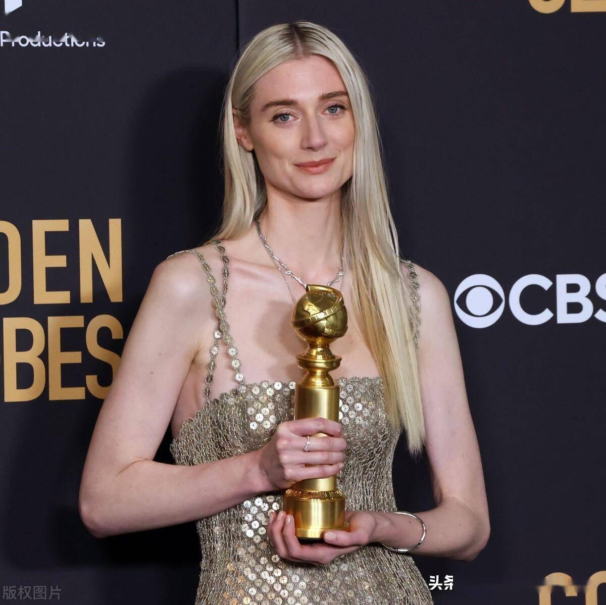 伊丽莎白德比齐凭借《王冠》获第81届金球奖电视剧类最佳女配角奖_弗