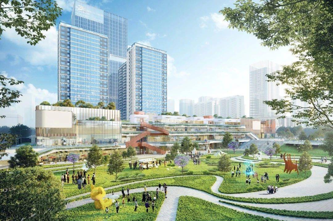 ccic智慧交通城市产业中心项目项目落位成都市蓉北枢纽商圈,中央人文