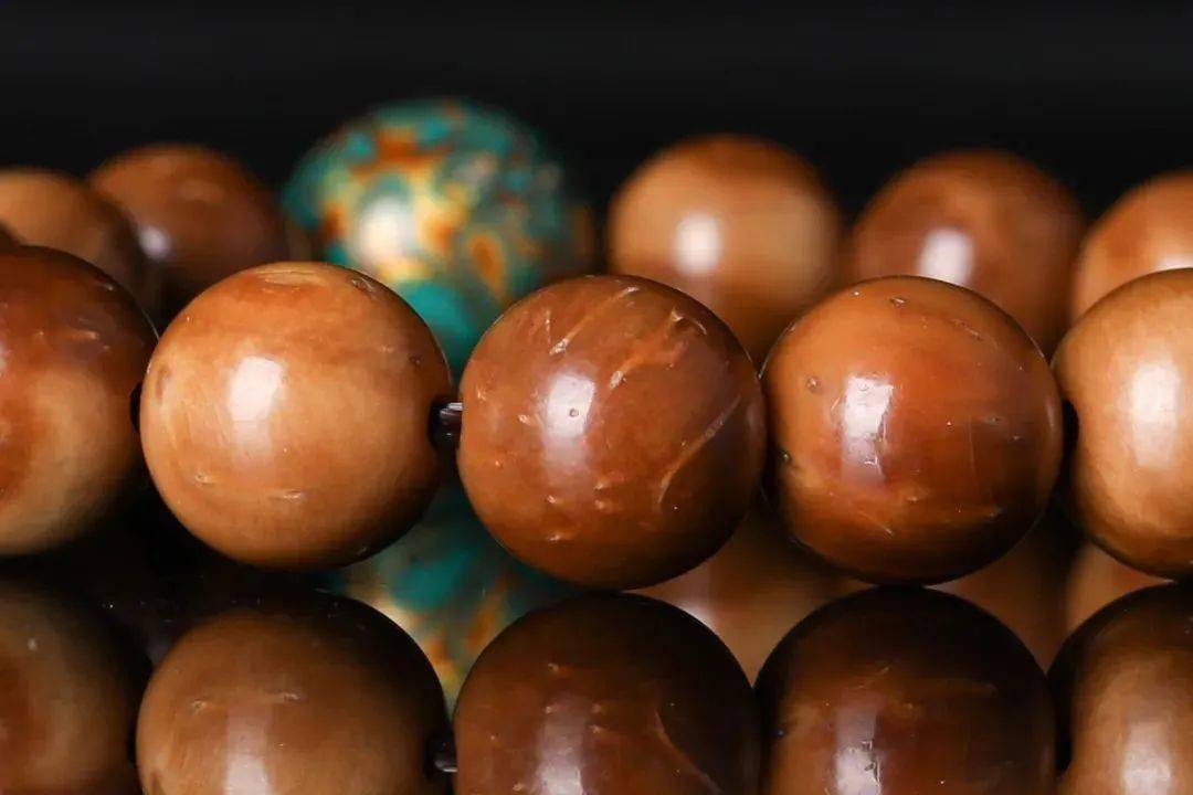 库克 大漆珠 菩提手串,经上手盘完之后,有历练之美._mm_直径_文化