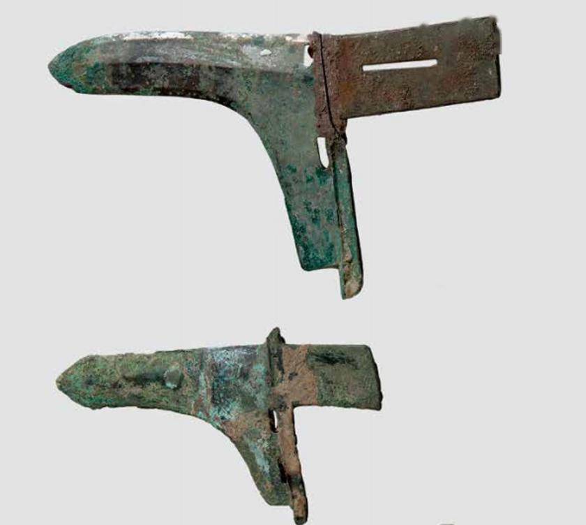 古代车战必备利器——戈_兵器_戈头_时期