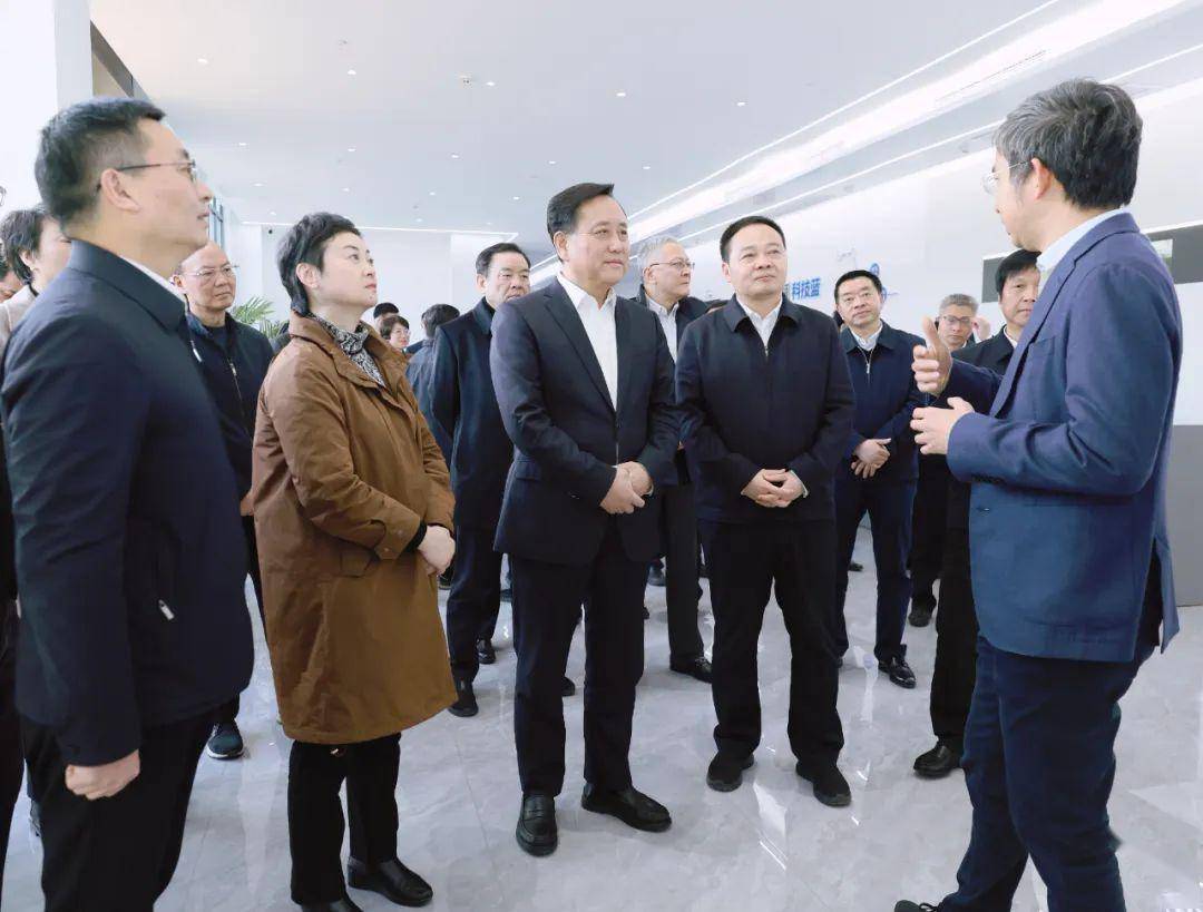 松江区领导周诚,刘福升,陈容,金冬云,上饶市领导任海斌,饶清华,郭峰