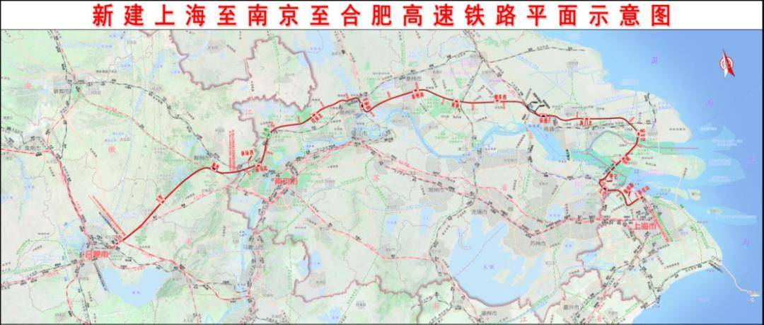 北沿江高铁南京段全线获批,南京北站确定今年开工