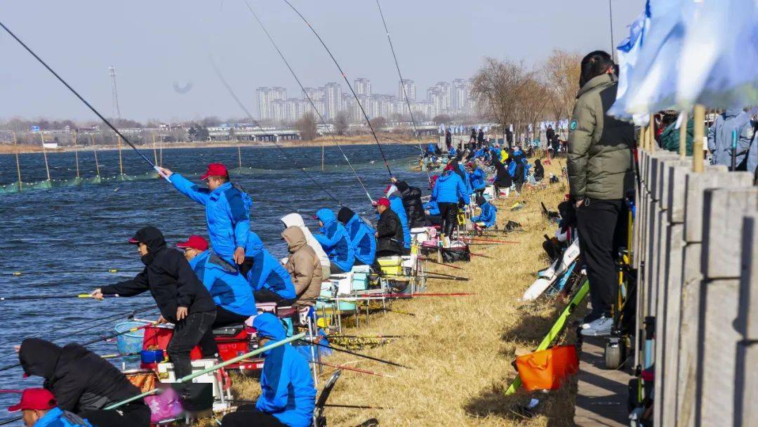 寒冬难抵热情 |2024泰安市首届大汶河冬季河钓比赛举办