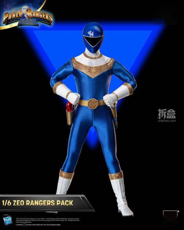 threezero figzero 恐龙战队希奥战士套装 1/6特摄人偶
