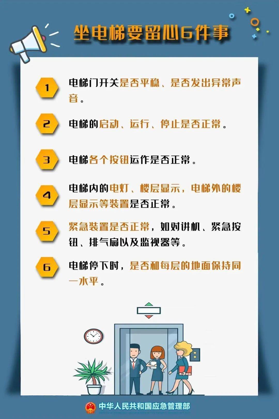 應急科普 | 關於電梯安全,這些知識快收藏!_乘客_運行