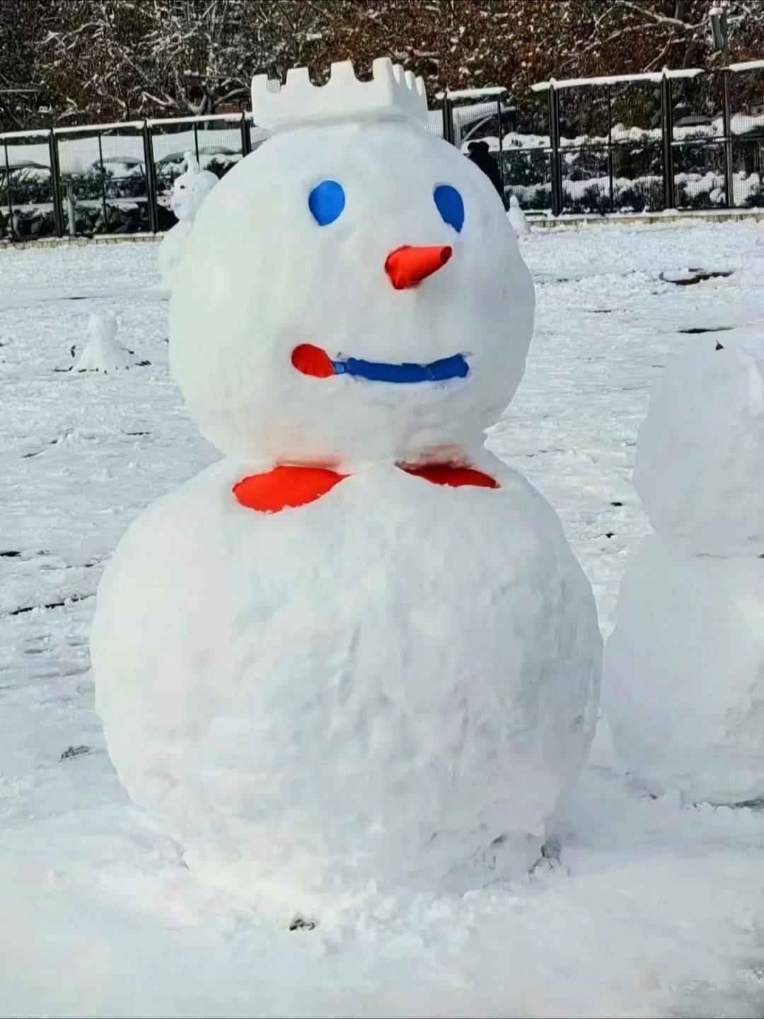 這裡有你堆的雪人!_可可_雪地_大學生