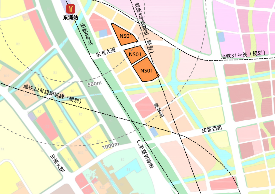 22號線首通段已開通,目前北延線芳白城際在建(進度14%),南延線規劃