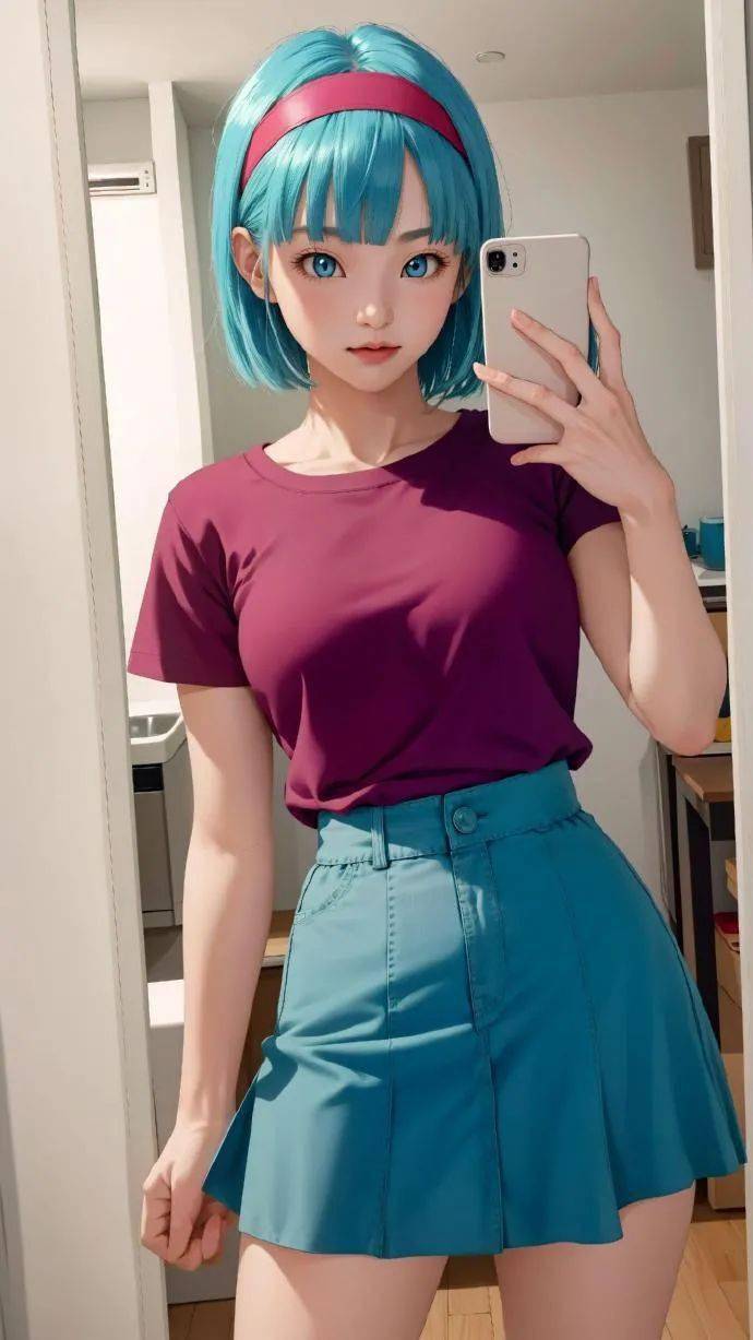 龙珠真人版壁纸,布玛与特兰克斯