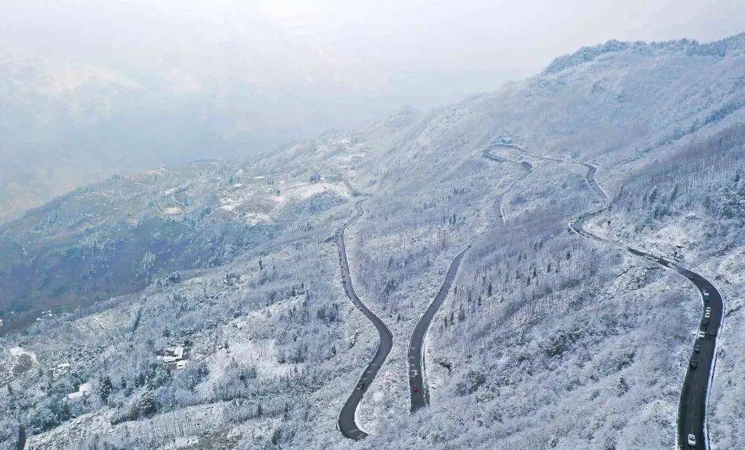 成都下雪的旅游景点图片