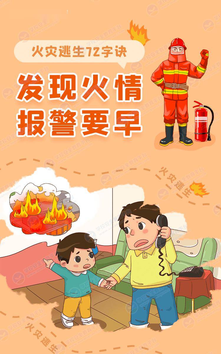 学生安全提醒——火灾无情,防范于未"燃"_教育_火场逃生_来源
