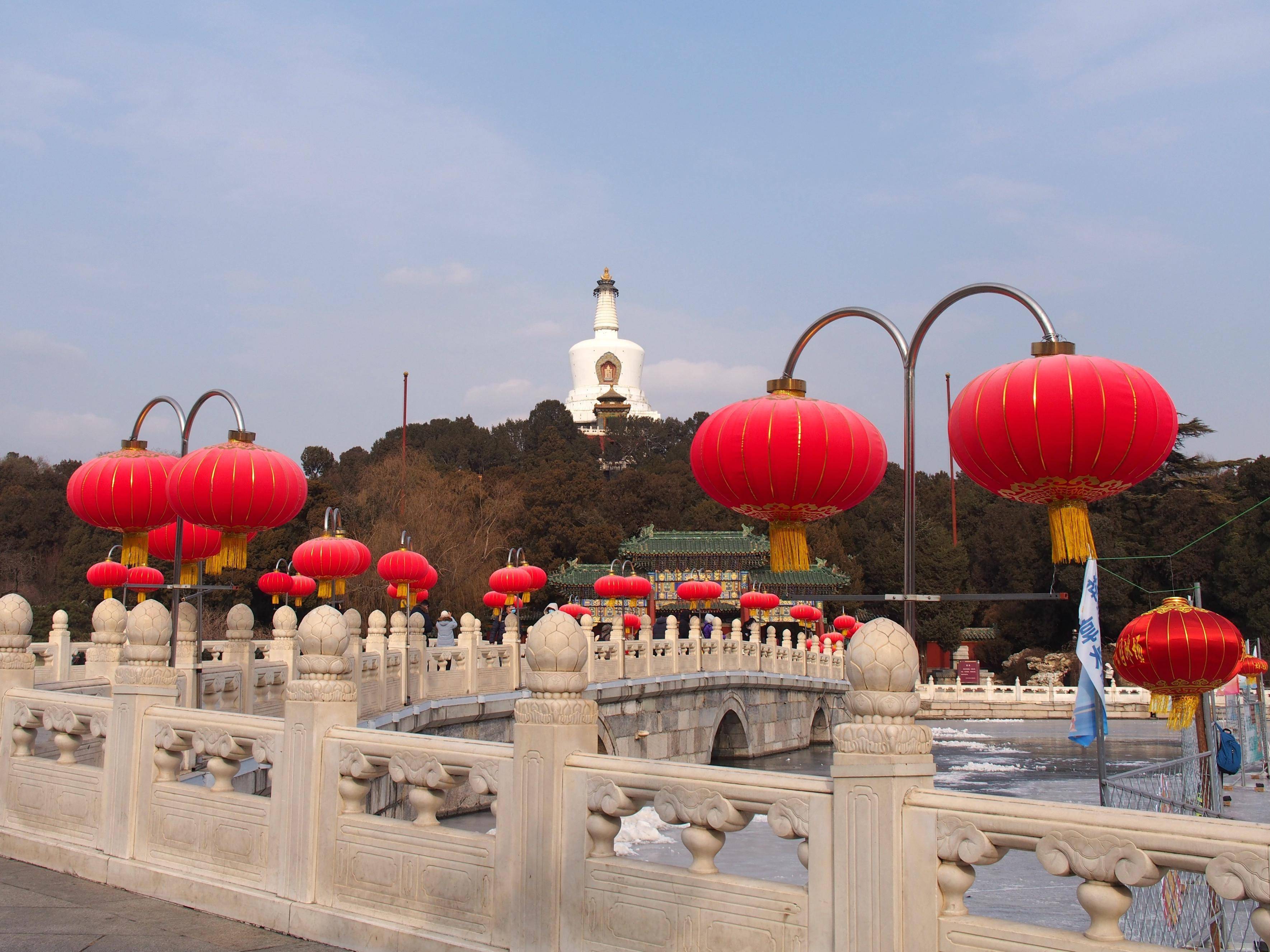 北京春节免费公园图片