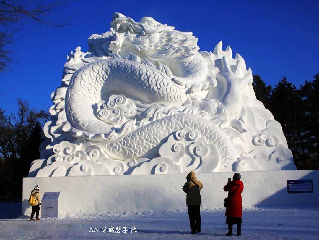 哈尔滨不仅有冰雪大世界,还有太阳岛雪雕博览会