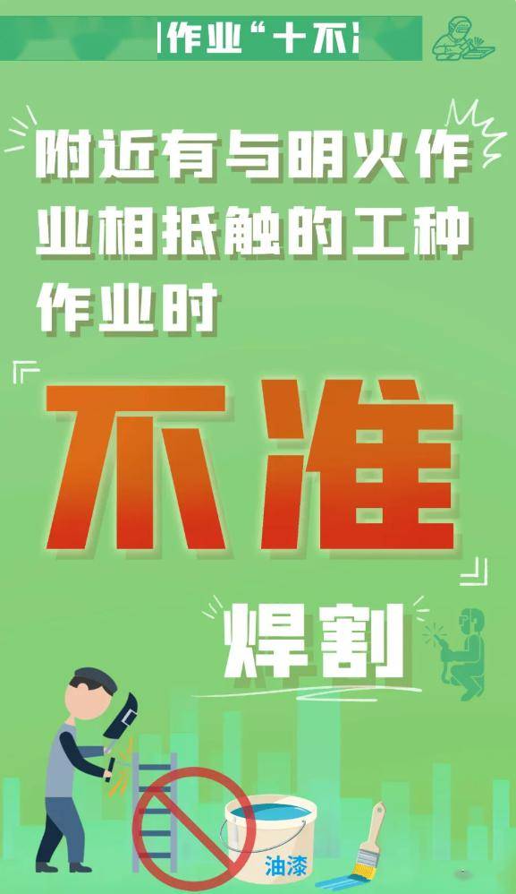 電(氣)焊作業需要經專門培訓合格後持證上崗相關從業人員電焊屬於特種