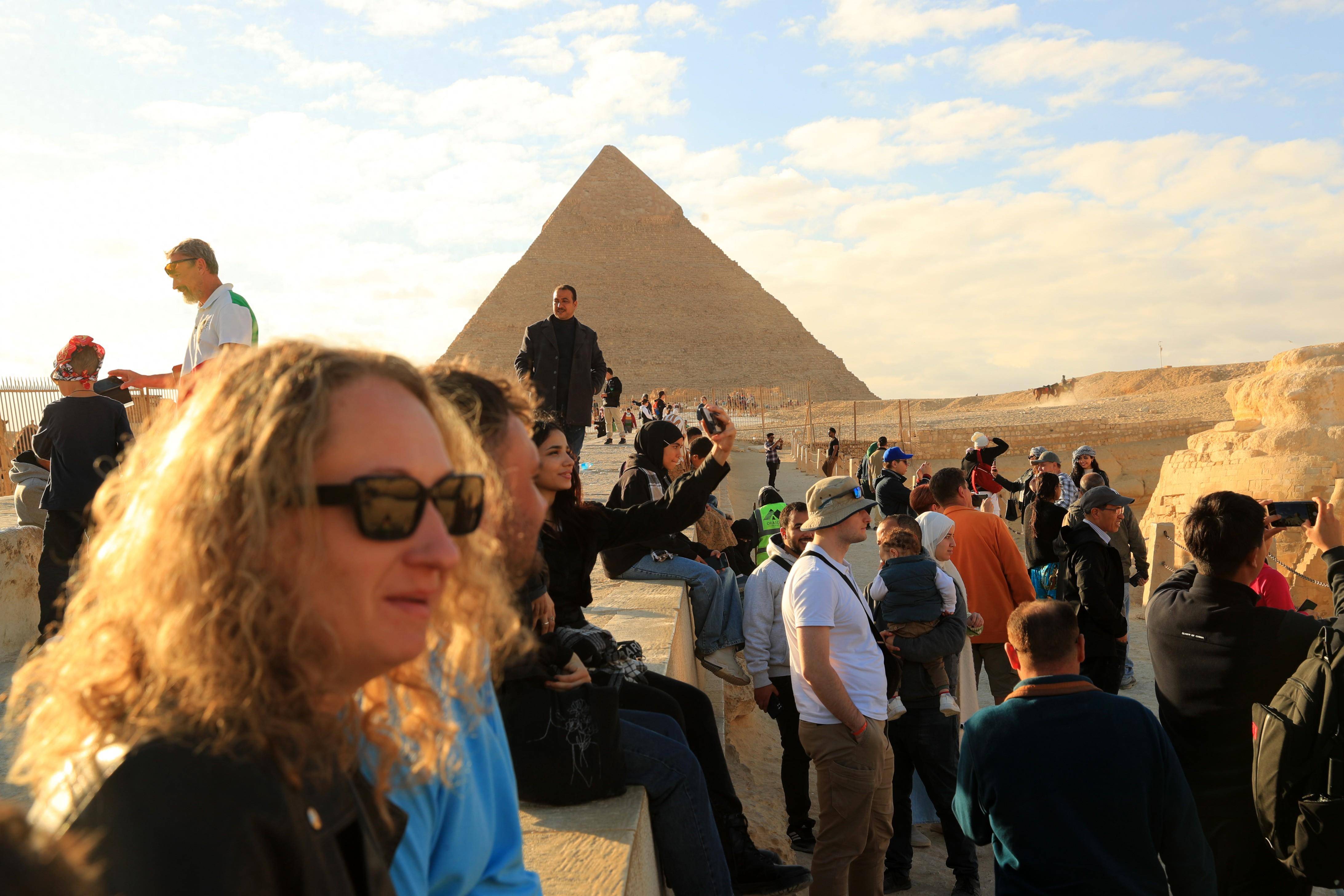 埃及旅游和文物部近日发布的数据显示,2023年埃及共接收游客约1490万.