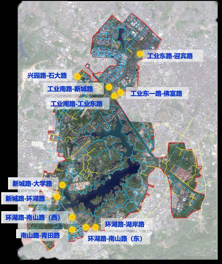 松山湖轨道交通规划图图片