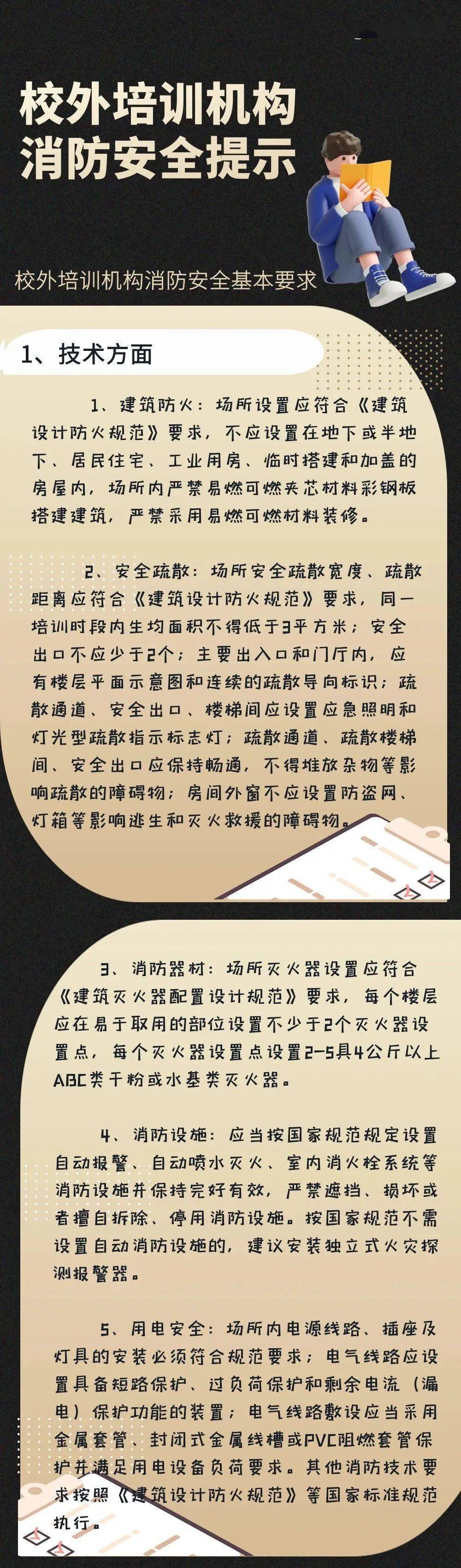 校外培训机构消防安全管理很重要!_火灾_震兴_隐患