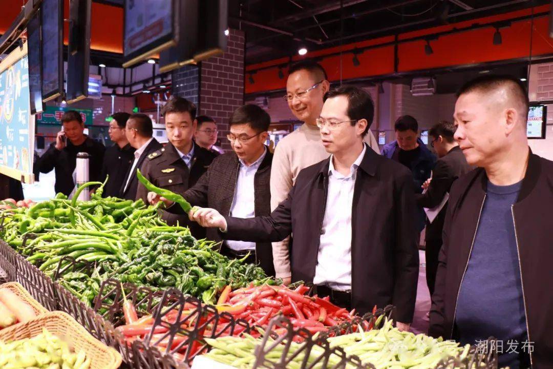 潮阳区长亲自带队前往._检查_尤朝东_一行