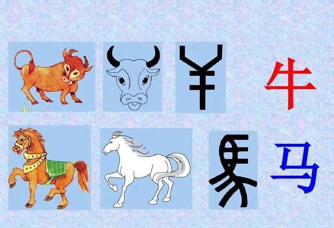 简单的象形字图片大全图片