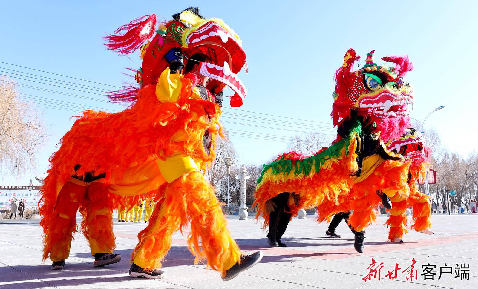临泽县:社火排练迎新春 文化飘香年味浓_甘肃_惠民_乐民