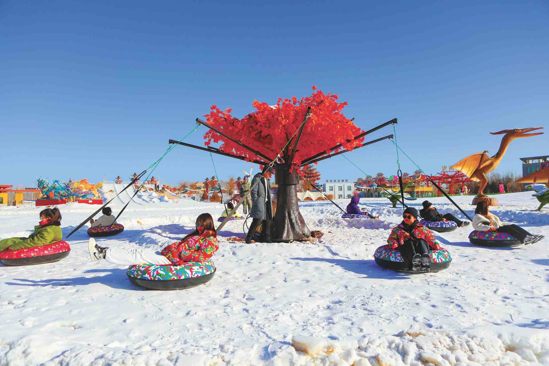 临洮县冰雪旅游图片