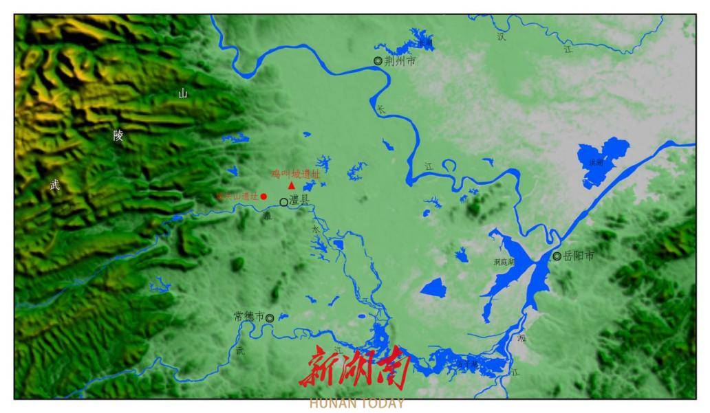 它進入洞庭湖的時間約為距今5500年左右.