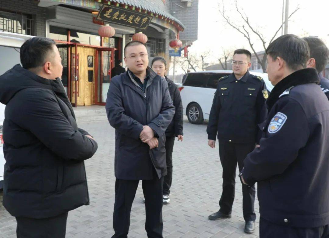 深入城区实地督导检查春节前安全生产和消防安全工作,中宁县副县长