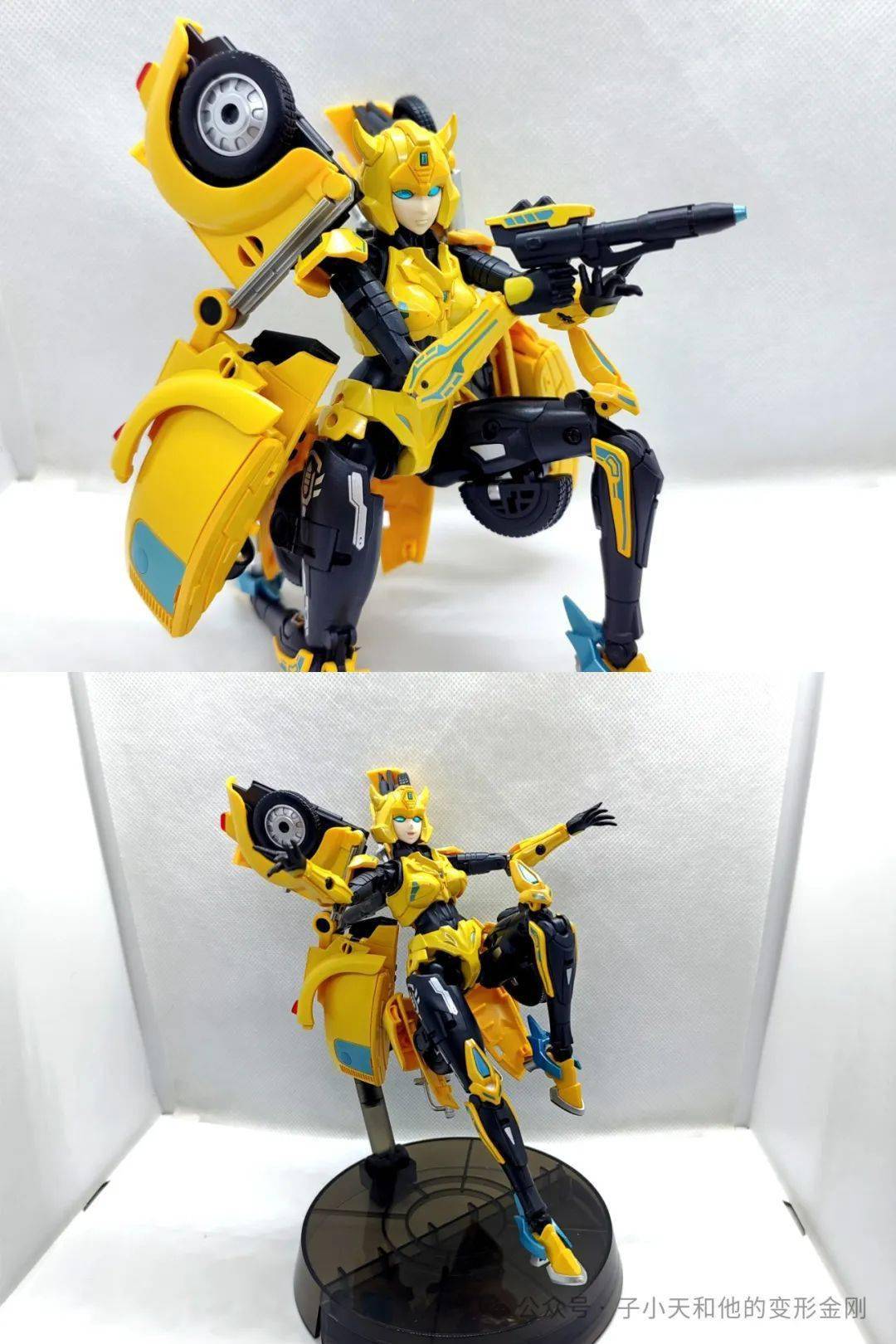 collect space小蜜蜂,小姑娘颜值还挺高!还有地台!》_配件_平转_关节