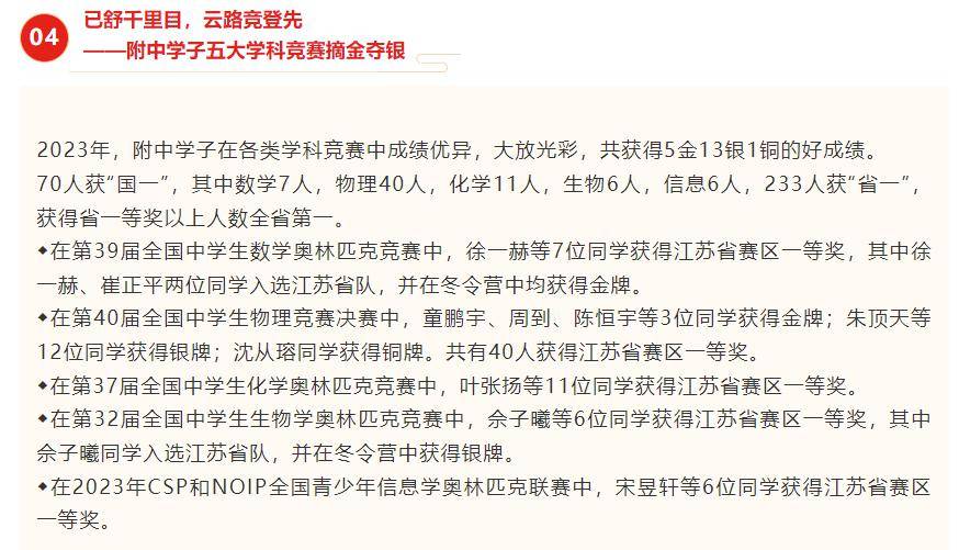 14人被提前錄取,其中1人獲物理國際金牌被清華大學提前錄取,5人通過