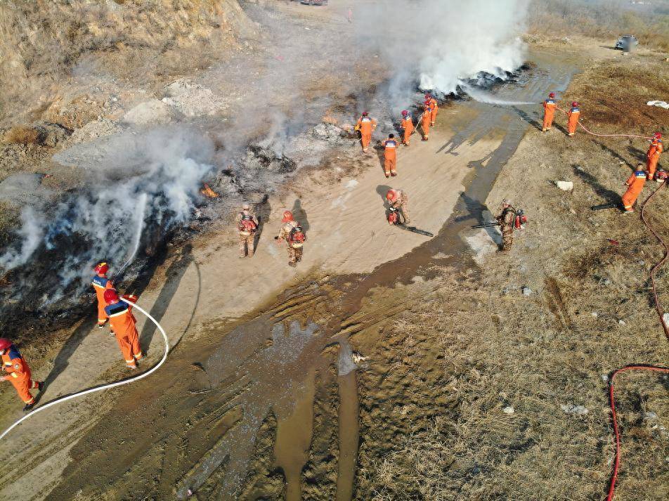 烟台黄渤海新区深入开展计划烧除工作 降低森林火灾隐患