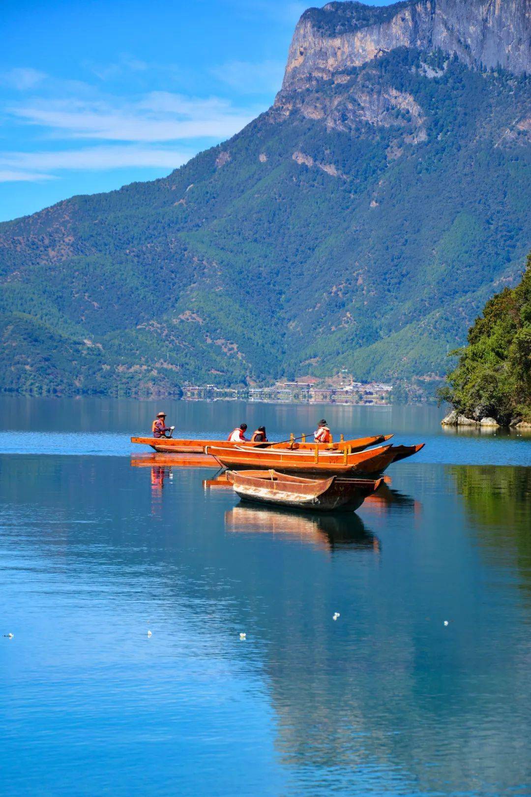 泸沽湖绝美风景图片图片