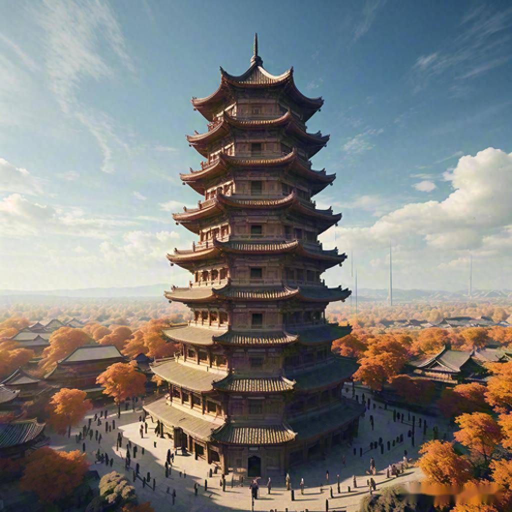 它与意大利比萨斜塔,埃菲尔铁塔和埃及金字塔并称世界四大奇塔.
