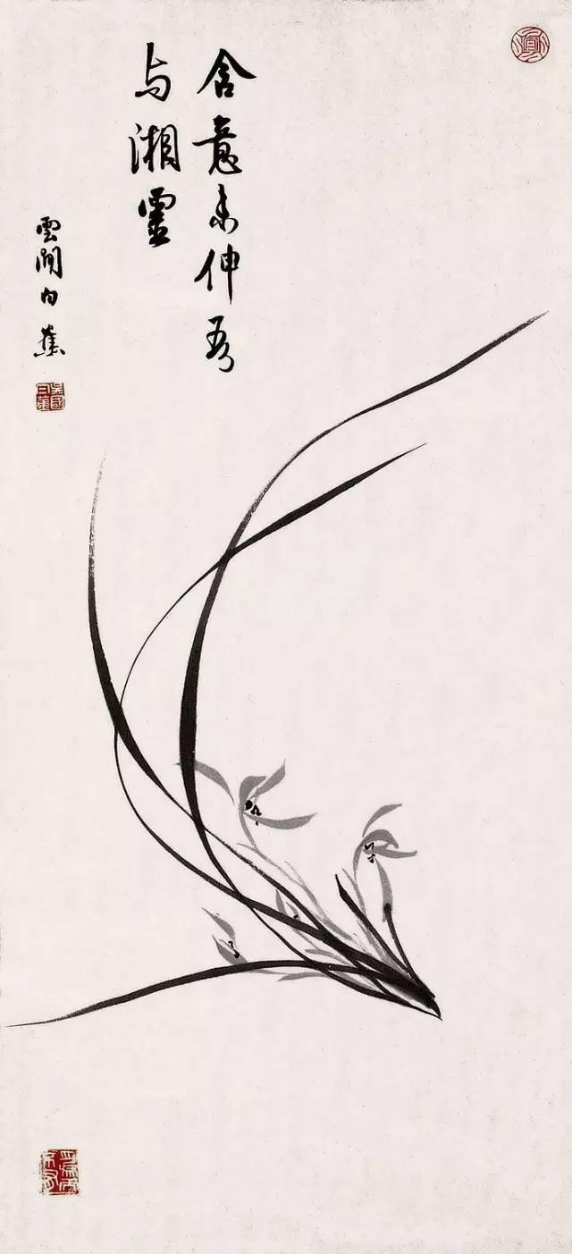 画兰构图,八个法则_画面_兰画_变化