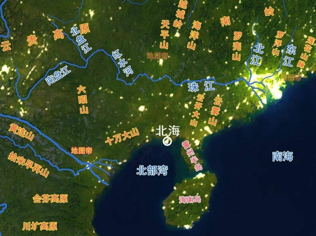 明明靠近南海,为何称北海市?_合浦郡_东盟_广西