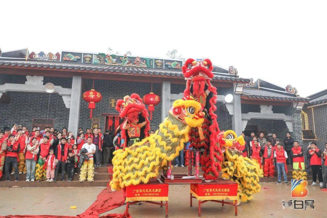 博白這個村數千人回村,共同慶祝!