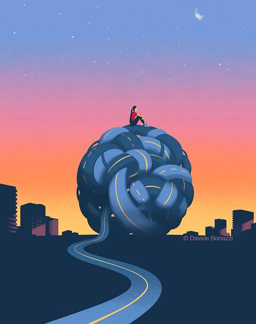 20 张犀利露骨的讽刺插画,戳穿社会现实!_bonazzi_davide_方式