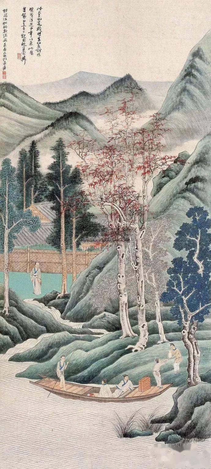 张大千:画家是"无法无天"的_透视_中国画_自然