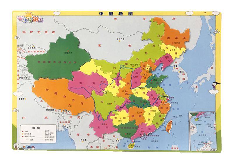 磁乐宝拼图·中国地图书号:9787520403948出版社:中国地图出版社都圹