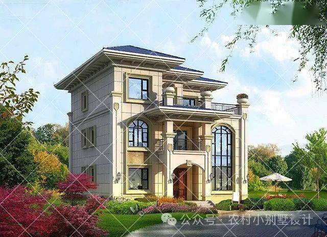 25套三层农村自建房别墅,第4,6套最好看,10套最实用,你喜欢哪套_图纸