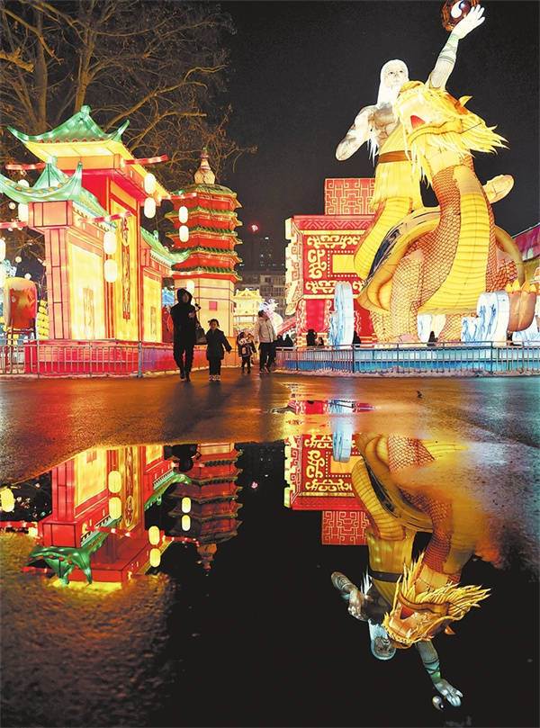 郑州市区灯展图片